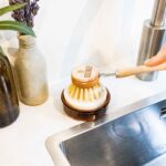 Brosse vaisselle hêtre et fibres d'agave