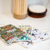 Eponge réutilisable tissu bio végétale