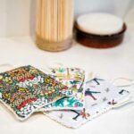 Eponge réutilisable tissu bio végétale