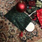 Moyen Sac Cadeau Réutilisable de Noël