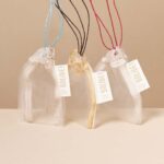 3 filtres à thé lavable en tissus bio certifiés contact alimentaire